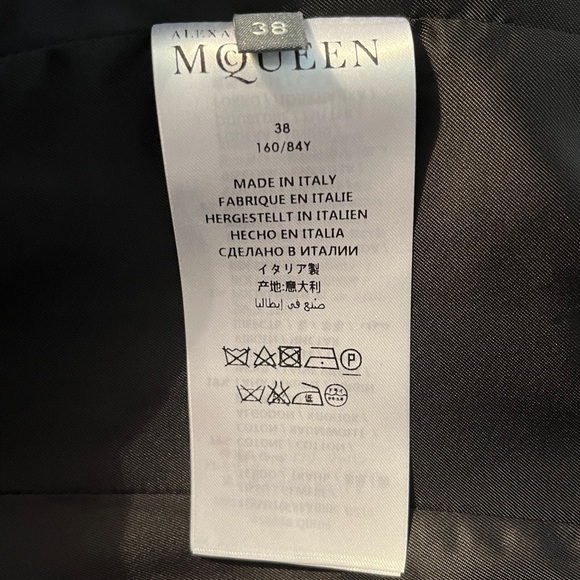 Alexander McQueen Tweed Peplum Blazer - Picture 12 of 14